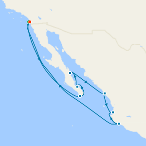 Mexican Riviera & Sea of Cortez from San Diego with Stay