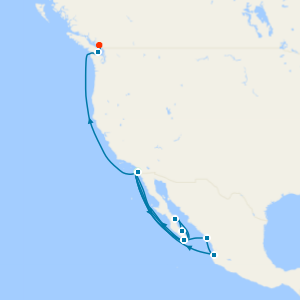 Baja Peninsula, Mexican Riviera & Pacific Coast from San Diego with Stay