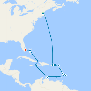 Southern Caribbean from Boston with Stays