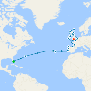 Grand Epic Passage to Hibernia from Miami to Southampton
