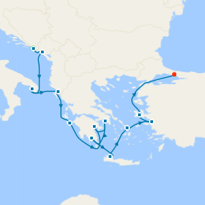 Balkan Jewels & Ephesus from Dubrovnik with Stay