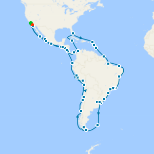 Grand Spanning the Americas from Los Angeles