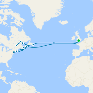 No-Fly Canada & New England from Southampton