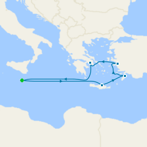 Greek Isles & Turkey from Malta