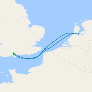 Western Europe cruise from Southampton