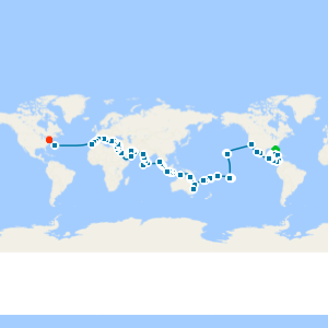 2027 World Cruise - World of Splendor from Miami to New York