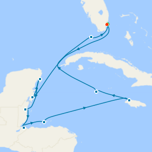 Maya to Island Heritage from Miami with Stay