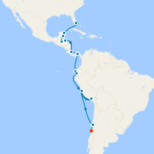 Palms to Andean Peaks with Miami Beach Stay