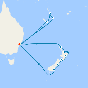 Sydney Stay, New Zealand Wonders & South Pacific Explorer