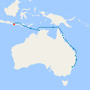 Outback to Verdant Bali from Sydney with Stays