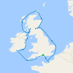 British Isles with France & Belfast from Southampton
