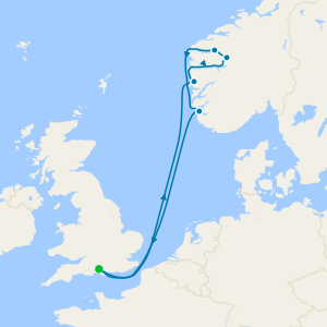 £49pp DEPOSIT NOW LIVE! Norwegian Fjords from Southampton