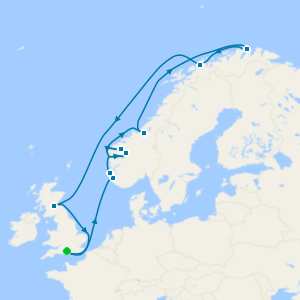Land of the Midnight Sun & Summer Solstice from Southampton