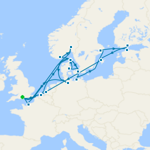 British Isles cruise from Southampton