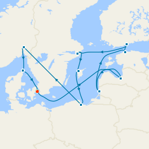 Norway, Denmark & Sweden from Copenhagen with Stay