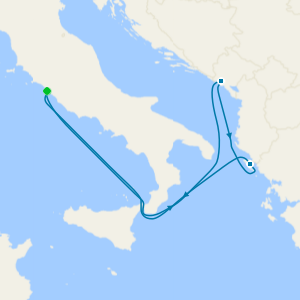 Greece & Adriatic Sampler from Rome