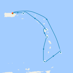 Southern Caribbean from San Juan with Stay