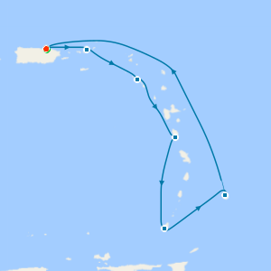 Southern Caribbean from San Juan with Stay