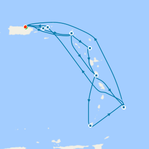 Southern Caribbean Adventurer from San Juan with Stay