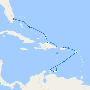 Southern Caribbean Islander from San Juan with Stay