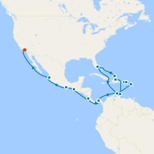 Panama Canal & Caribbean Adventurer from San Juan with Stay