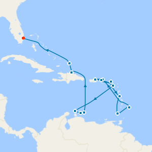 Southern Caribbean Adventurer with San Juan & Miami Beach Stays