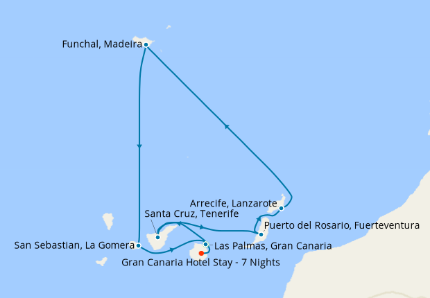 Canarian Flavours & 7 Nt Gran Canaria Stay, Marella Cruises, 27th ...