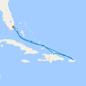 Eastern Caribbean with Miami Beach Stay