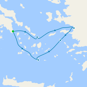 Iconic Greek Islands from Athens