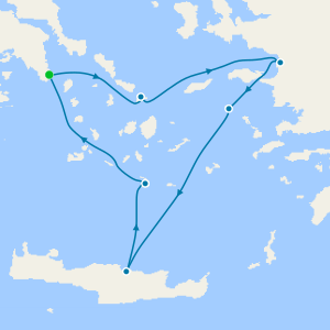 Iconic Greek Islands from Athens