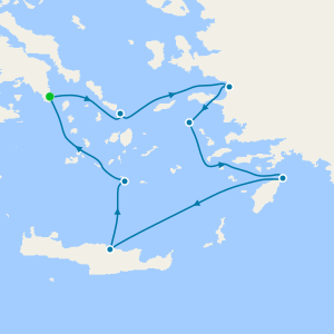 Iconic Greek Islands from Athens