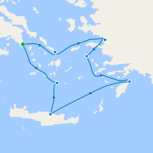 Iconic Greek Islands from Athens
