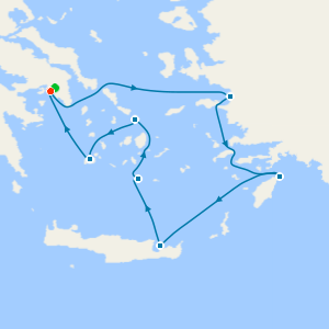 Idyllic Greece from Athens with Stay