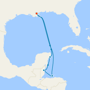 Western Caribbean from New Orleans with Stay