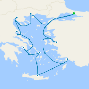 Spring in the Aegean - Istanbul Roundtrip