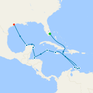 Sapphire Sea Dreams from Miami to Galveston