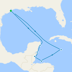 Waterfalls & Divers - Galveston Roundtrip