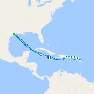 Tropical Sparkle & Holiday Cheer - Galveston Roundtrip