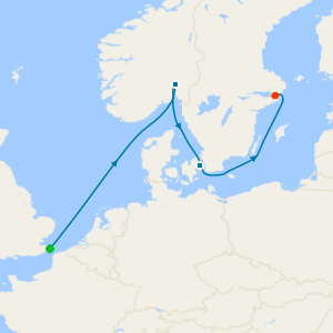 Scandinavian Cityscapes from Dover to Stockholm