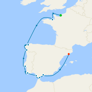 Iberian Indulgence from Paris (Le Havre)