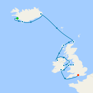 British Isles Discovery from Reykjavik to Southampton