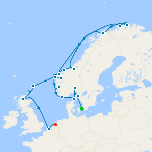 Fjords & Fairy Tales from Copenhagen to Amsterdam