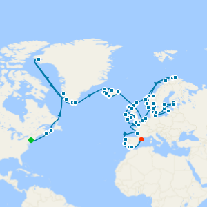 Grand Arctic Adventure from New York to Barcelona