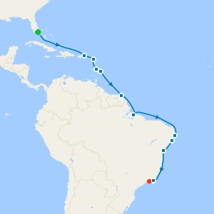 White Sands & Brazilian Sun from Miami