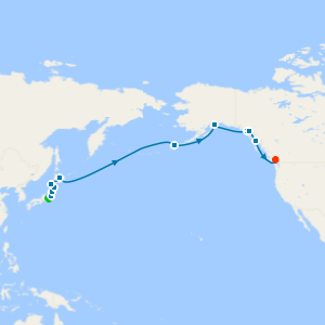 Epic Pacific Passage from Tokyo to Vancouver