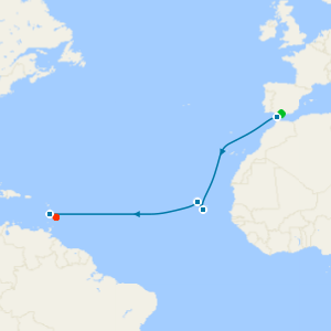 Transatlantic Moments from Malaga to Barbados