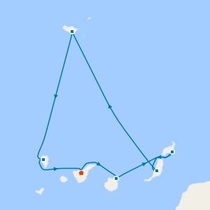 Atlantic Islands & 3 Nt Tenerife Stay