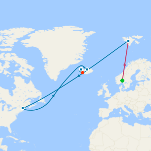 Wonders of the High Arctic: Greenland & Iceland Solar Eclipse from Oslo
