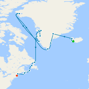 Viking Discovery: Iceland to Greenland from Reykjavik