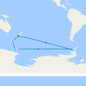 Antarctica's Ross Sea: Majestic Ice & Wildlife from Dunedin